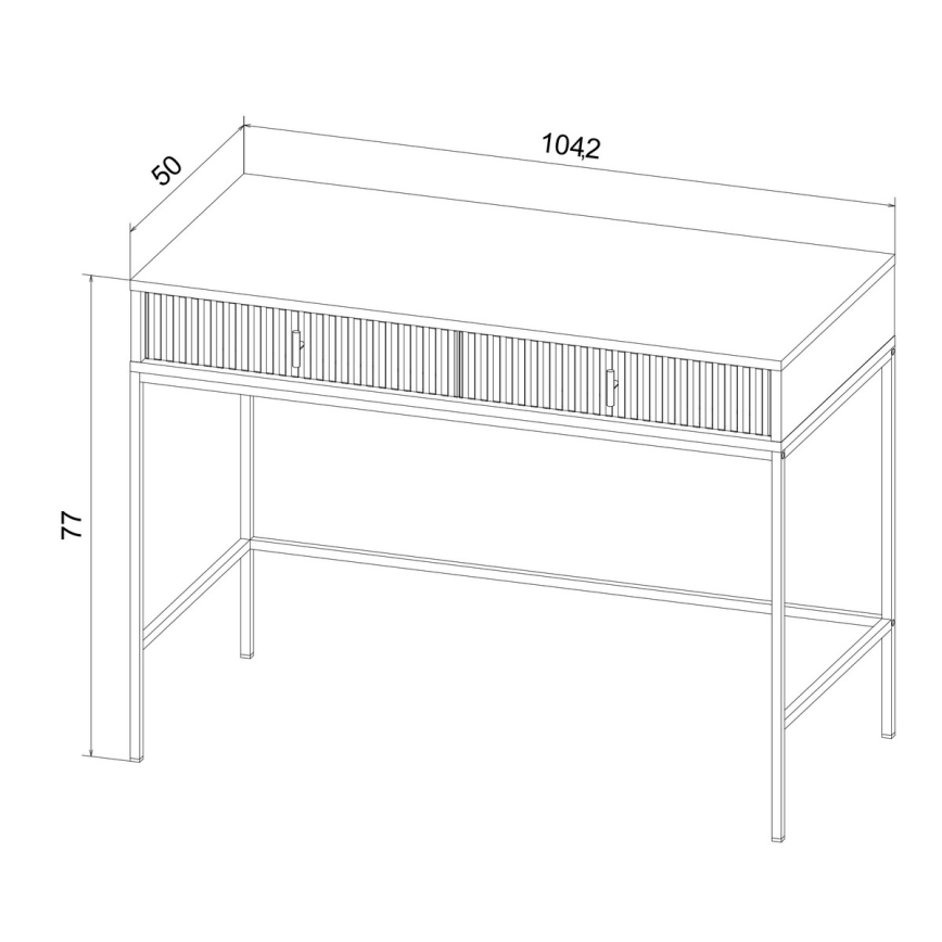 Consolle SUE verde/nera