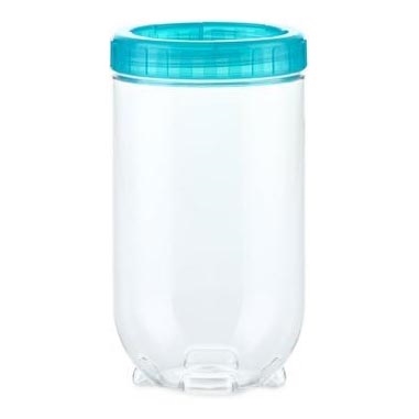 Contenitore per alimenti INTERLOCK 1 l turchese/limpido