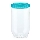 Contenitore per alimenti INTERLOCK 1 l turchese/limpido