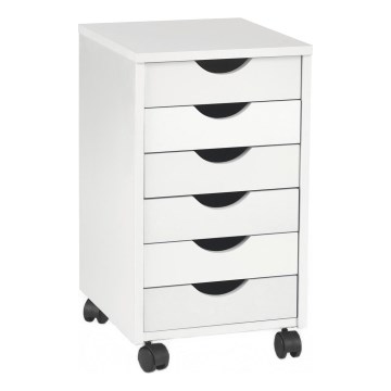 Contenitore per ufficio SIMON 63x37 cm bianco