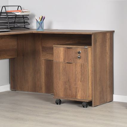 Contenitore da ufficio 61x41 cm marrone