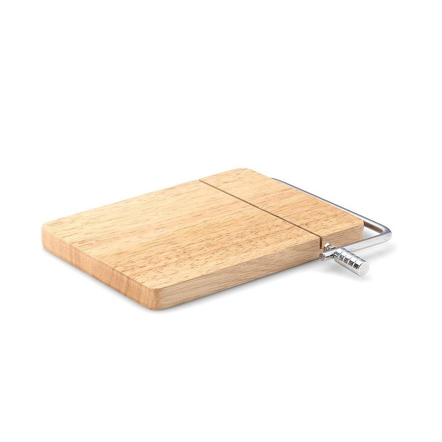 Continenta C3028 - Tagliere da cucina per tagliare formaggi 24x17,5 cm gomma fig
