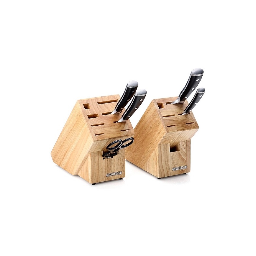 Continenta C30514 - Porta coltelli 22x11,5x22 cm gomma fig