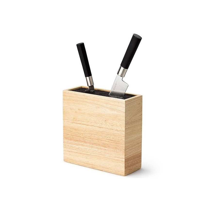 Continenta C3314 - Portacoltelli con inserto flexi 22x9x21,5 cm gomma fig