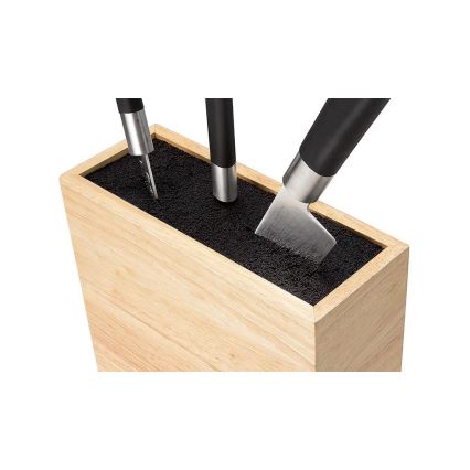 Continenta C3314 - Portacoltelli con inserto flexi 22x9x21,5 cm gomma fig