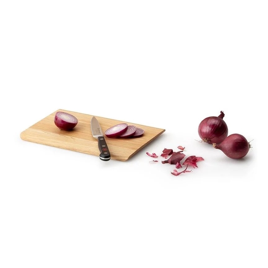 Continenta C4120 - Planche à découper de cuisine 24x16 cm chêne