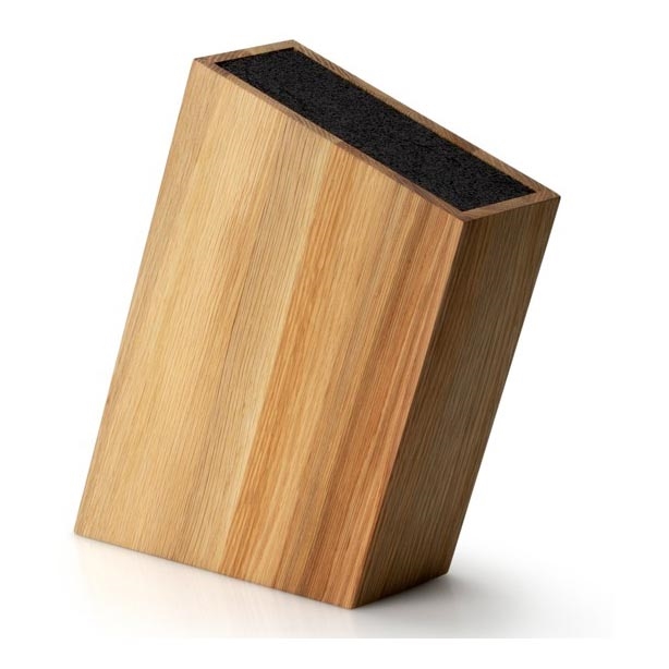 Continenta C4150 - Portacoltelli con inserto flessibile 18x28,5 cm in rovere
