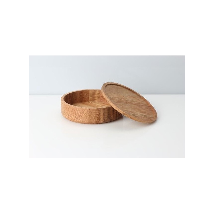 Continenta C4171 - Cassetta in legno 19x6 cm rovere