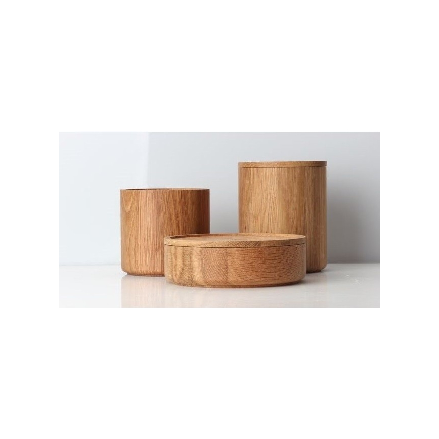 Continenta C4171 - Cassetta in legno 19x6 cm rovere