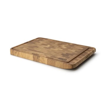 Continenta C4184 - Tagliere da cucina 46x25 cm in rovere