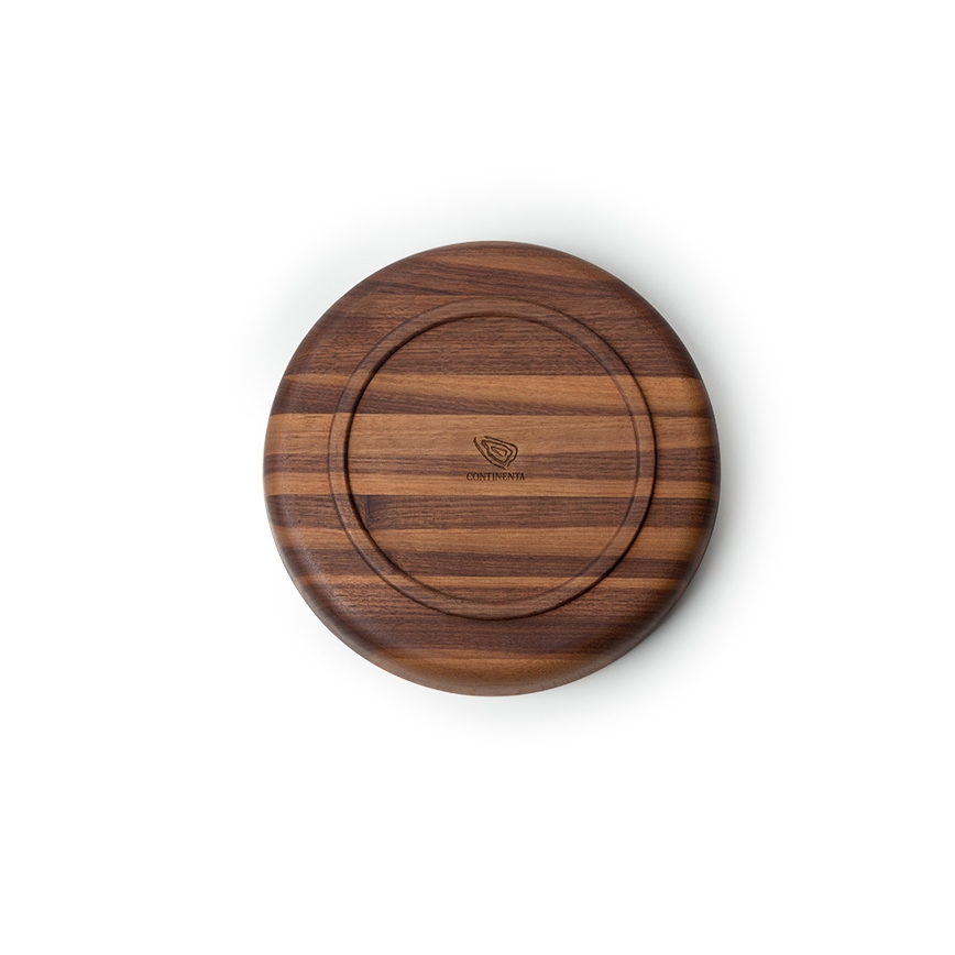 Continenta C4233 - Bol en bois 25x4,8 cm bois de noyer