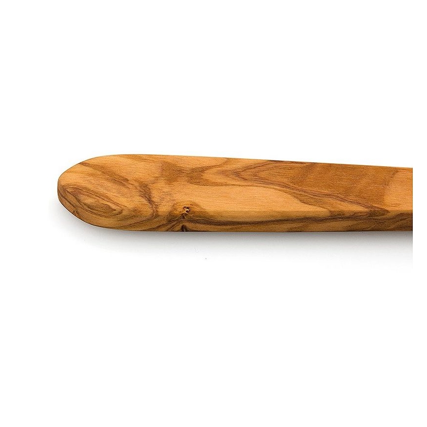 Continenta C4922 - Cucchiaio in legno quadrato 30 cm in legno di ulivo