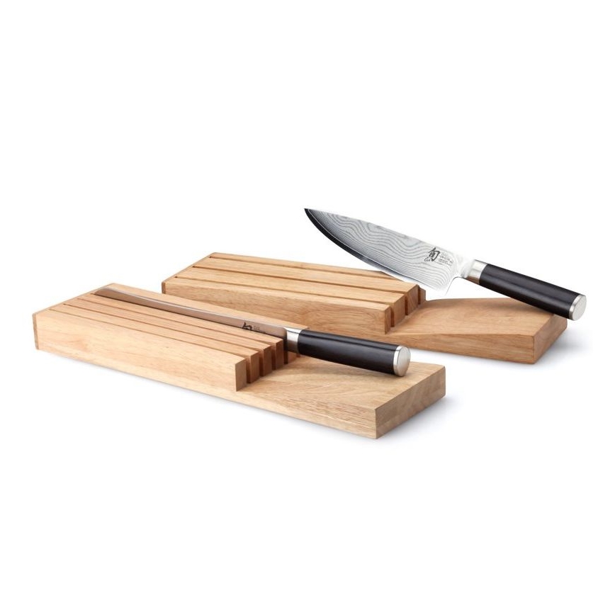 Continente C30518 - Portacoltelli 39x11x3,5 cm gomma fig