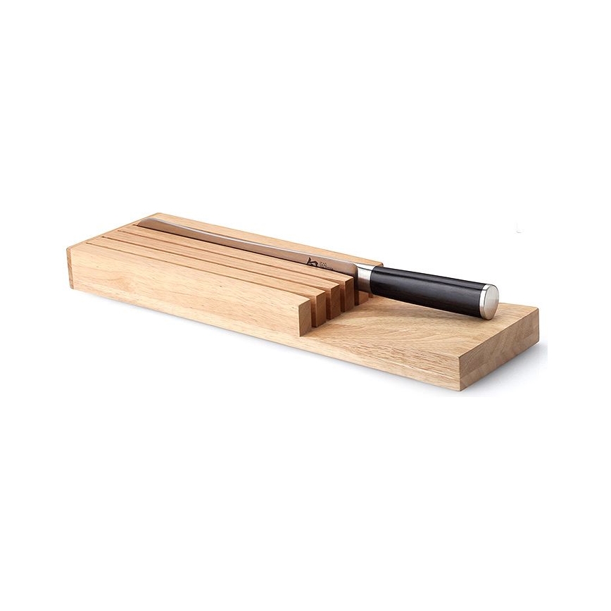 Continente C30518 - Portacoltelli 39x11x3,5 cm gomma fig