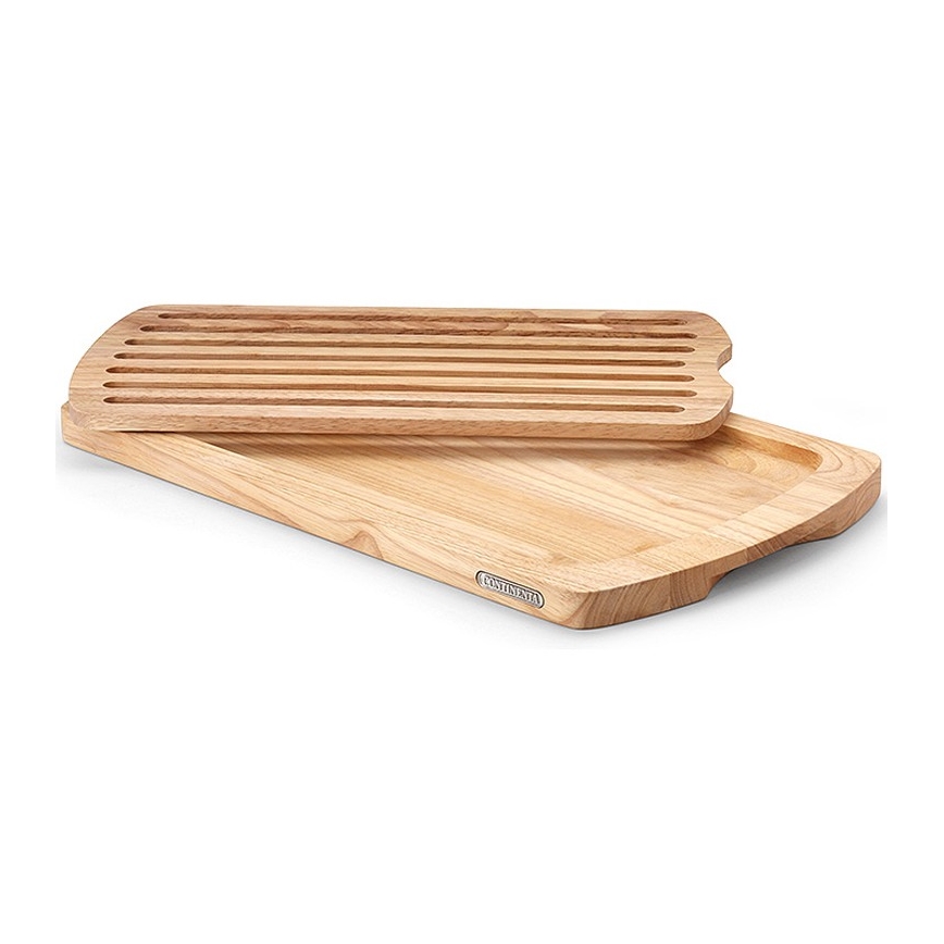 Continente C3078 - Tagliere da cucina per pane 45x26 cm gomma fig