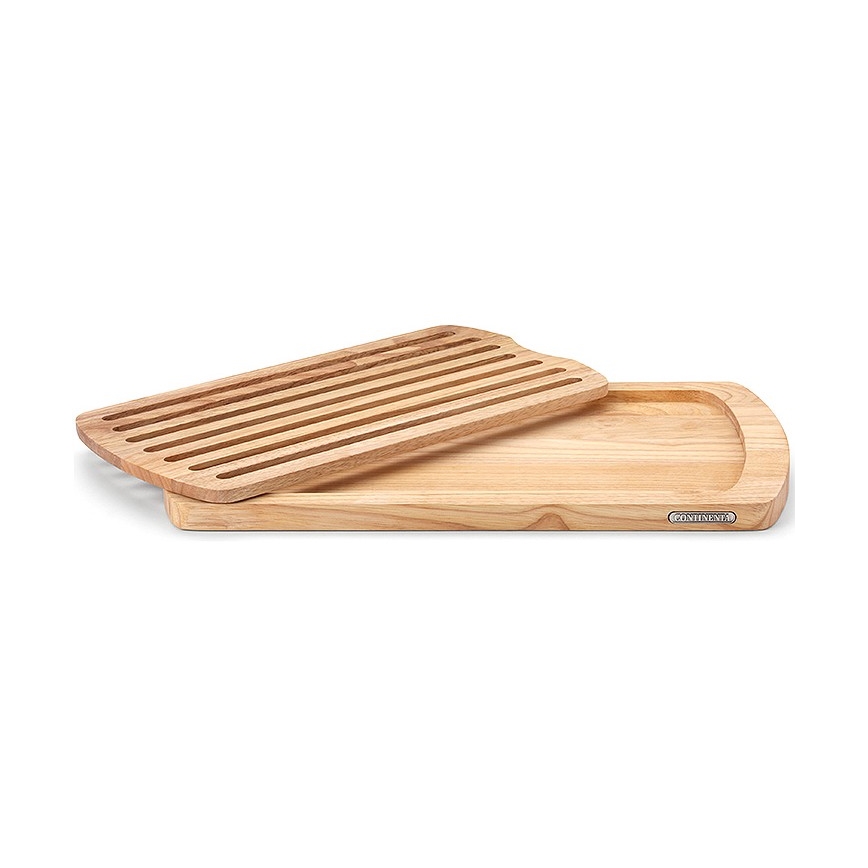 Continente C3078 - Tagliere da cucina per pane 45x26 cm gomma fig