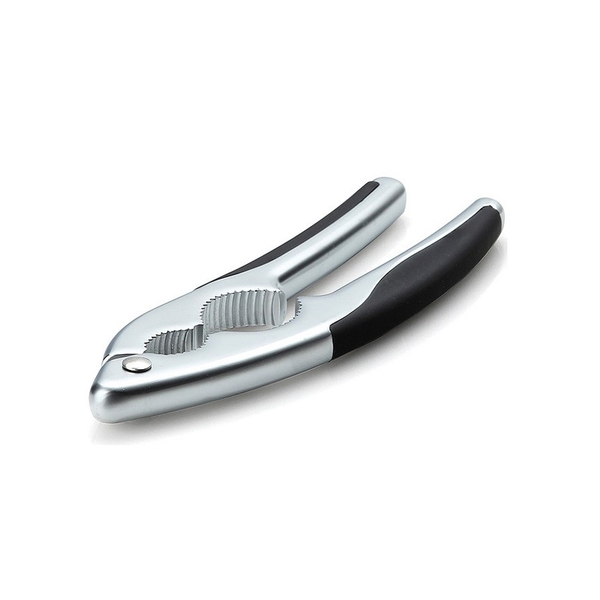 Continente C3091 - Ciotola per noci con schiaccianoci 19x11,5 cm gomma fico