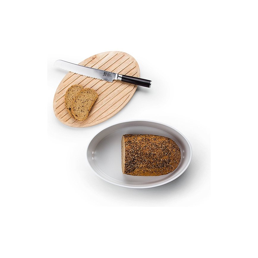 Continente C3931 - Portapane 27x20x13,5 cm gomma fig