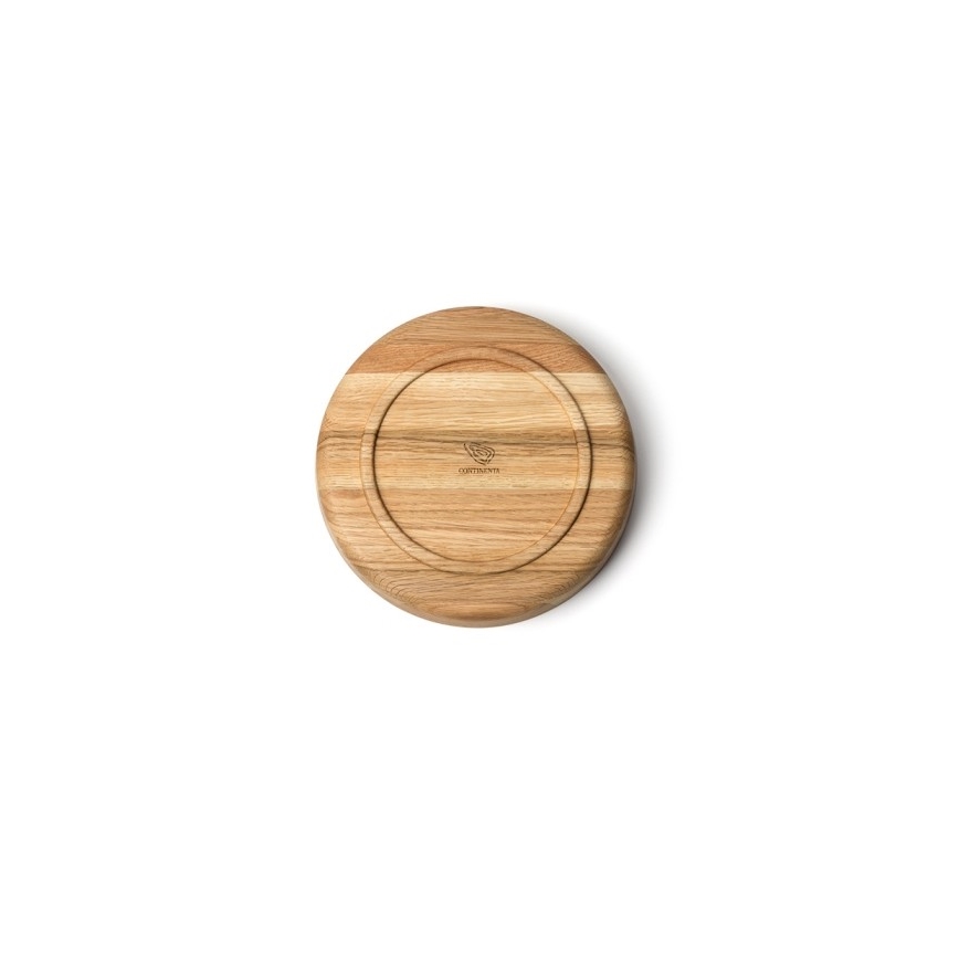 Continente C4134 - Ciotola in legno 25x4,8 cm rovere