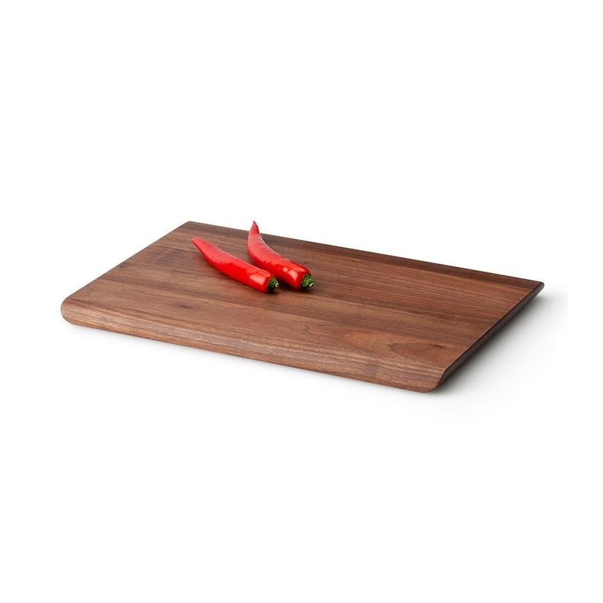 Continente C4222 - Tagliere da cucina 36x24 cm in legno di noce