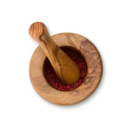 Continente C4948 - Malta da 14 cm in legno d'ulivo
