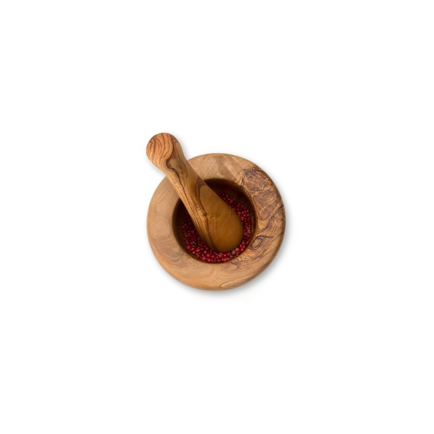Continente C4948 - Malta da 14 cm in legno d'ulivo