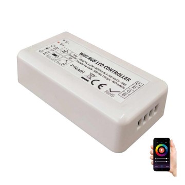 Contrôleur intelligent pour bandes LED RGB 5-24V Wi-Fi Tuya