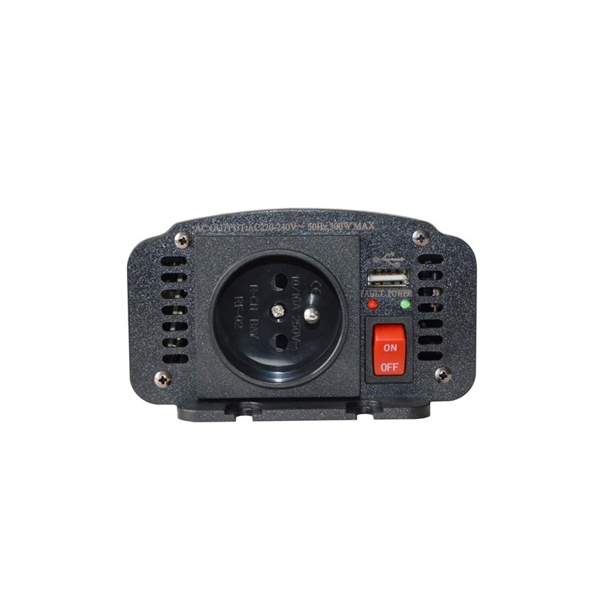 Convertitore di tensione 300W/12/230V + USB