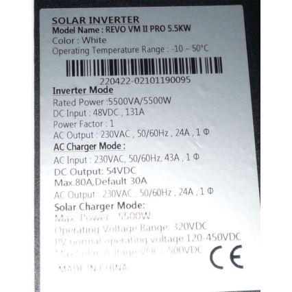 Convertitore di tensione ibrido 5500W/48V