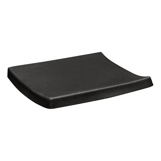 Copertura per sedile 33x3 cm, finitura cromo lucido