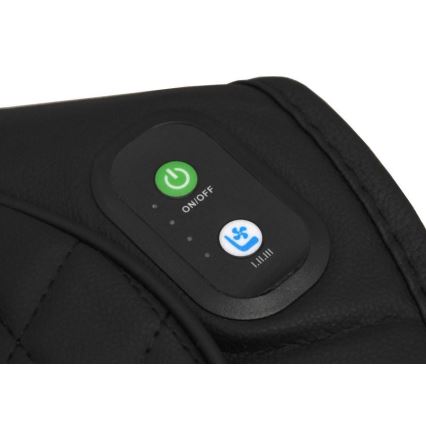 Coprisedile per auto con ventilazione 10W/12V nero