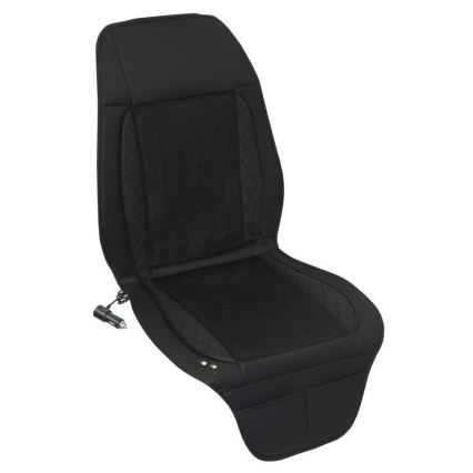 Coprisedile per auto con ventilazione 10W/12V nero