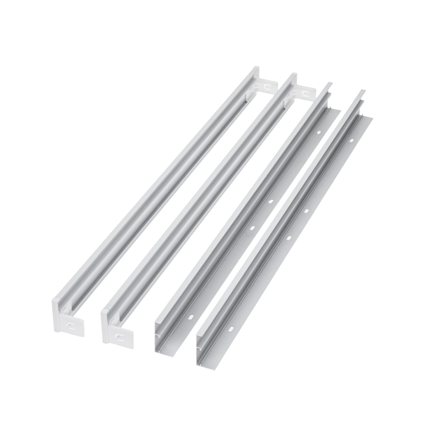 Cornice in metallo per l'installazione di pannelli LED 600x600 mm bianco