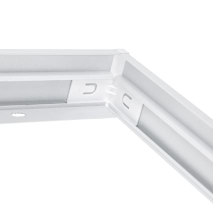 Cornice in metallo per l'installazione di pannelli LED 600x600 mm bianco
