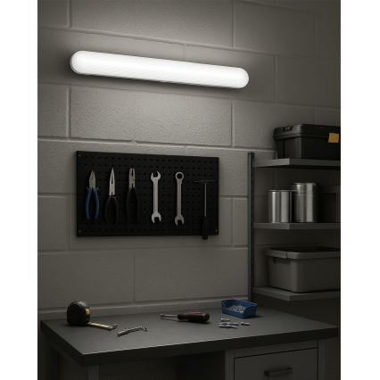 Corpo illuminante tecnico lineare LED/18W/230V 4200K 60 cm IP65