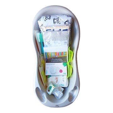 COSING - 16-teiliges Starter-Set für Neugeborene, grau