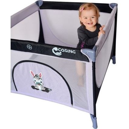 COSING - Box per bambini EMA Zebra Grigio
