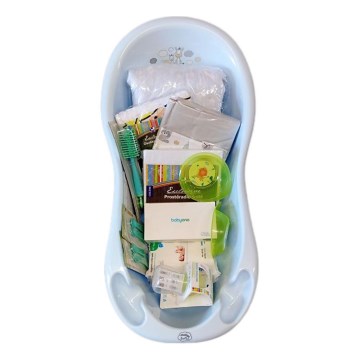 COSING - Kit nascita da 16 pezzi per neonato, blu