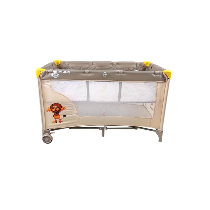 COSING - Lit de voyage réglable ADAM Lion Beige