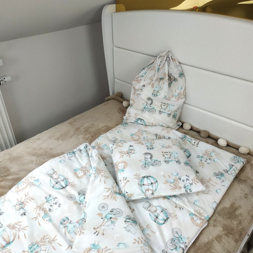 COSING - Sac de couchage de voyage avec oreiller motif Zoo