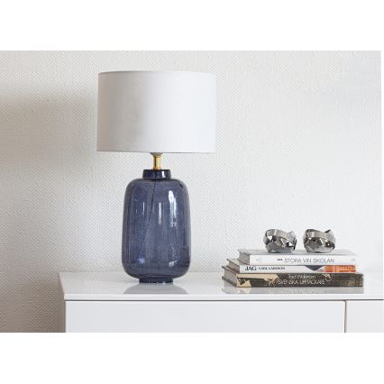 Cottex - Lampada da tavolo BLAKE 1xE27/8W/230V blu