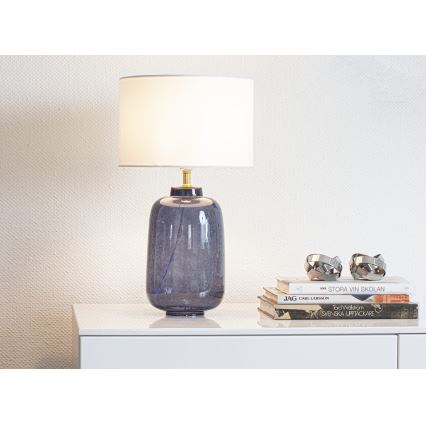 Cottex - Lampada da tavolo BLAKE 1xE27/8W/230V blu