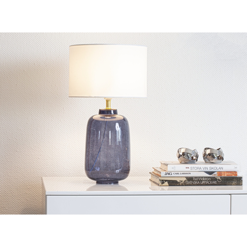 Cottex - Lampada da tavolo BLAKE 1xE27/8W/230V blu