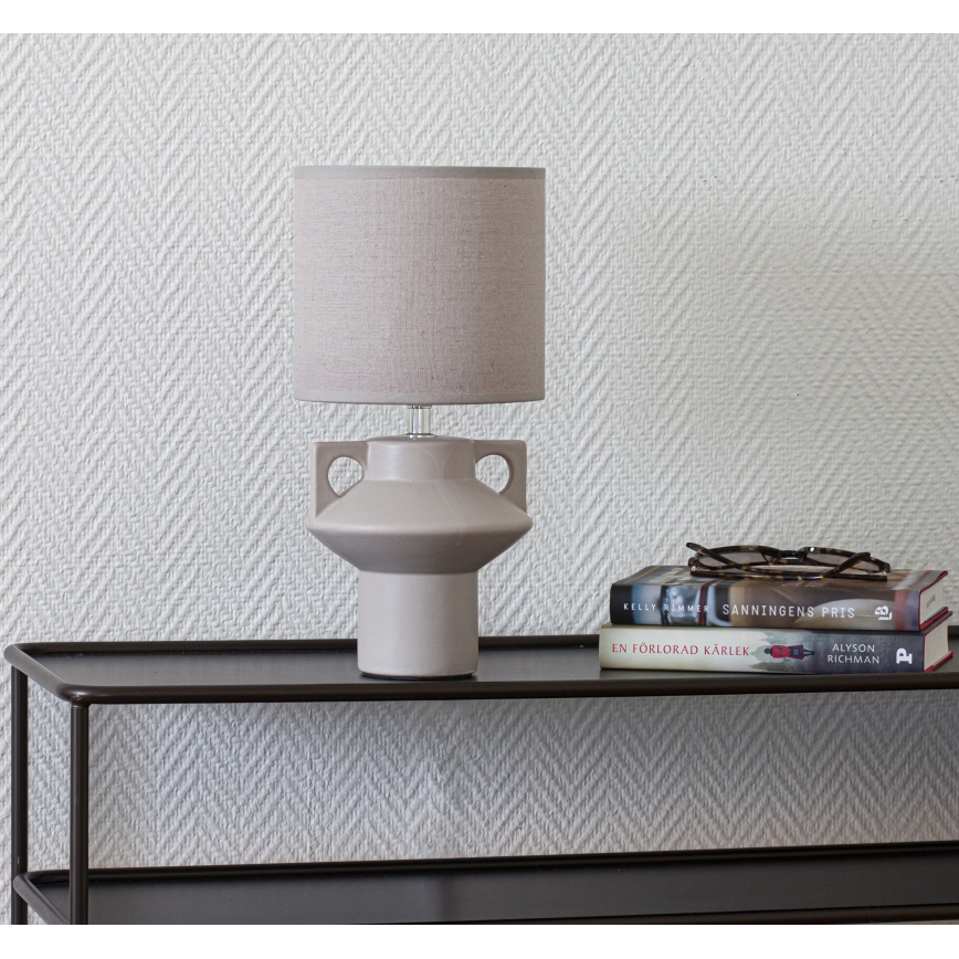 Cottex - Lampe de table MATEO 1xE14/8W/230V beige