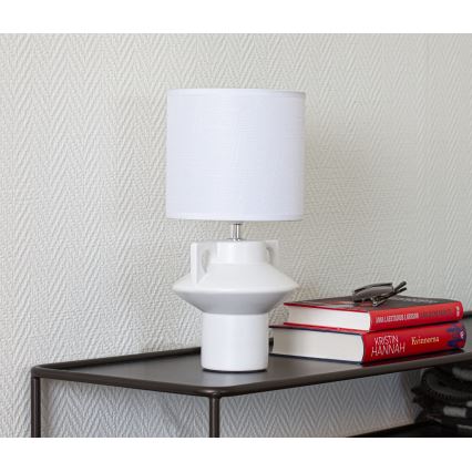 Cottex - Lampe de table MATEO 1xE14/8W/230V blanche