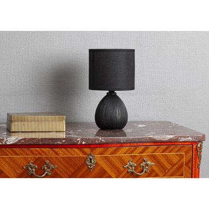 Cottex - Lampe de table MADISON 1xE14/8W/230V noire