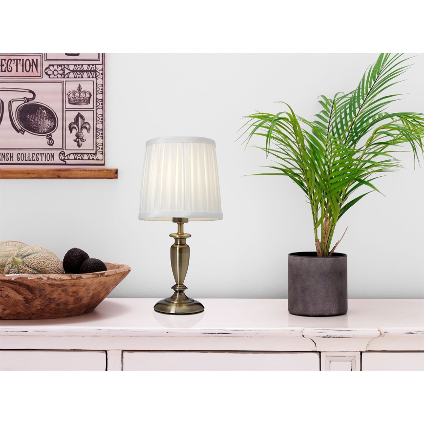 Cottex - Lampada da tavolo INEB 1xE14/40W/230V in bronzo