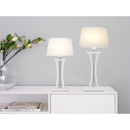 Cottex - Lampada da tavolo NEW CHELSEA 1xE14/40W/230V bianca