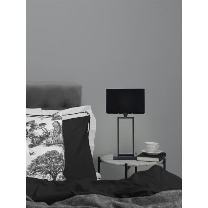 Cottex - Tischlampe KENSINGTON 1xE14/40W/230V schwarz