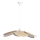 Cottex - Hängeleuchte mit Kabel WINF 1xE27/8W/230V beige/weiß